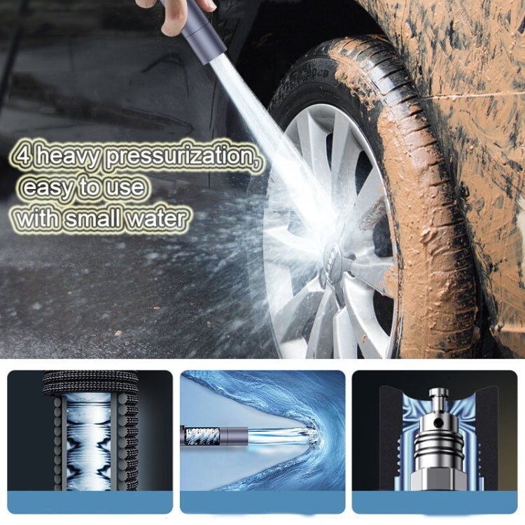 High Pressure Car Wash Water Gun Car Home Dual-Use Tap Water Brushing Car Washing Booster Nozzle Telescopic Hose ÎҵÄÉ̵ê