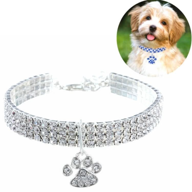 Pet Collar Diamond Elastic Cat And Dog Necklace Jewelry - Reluova