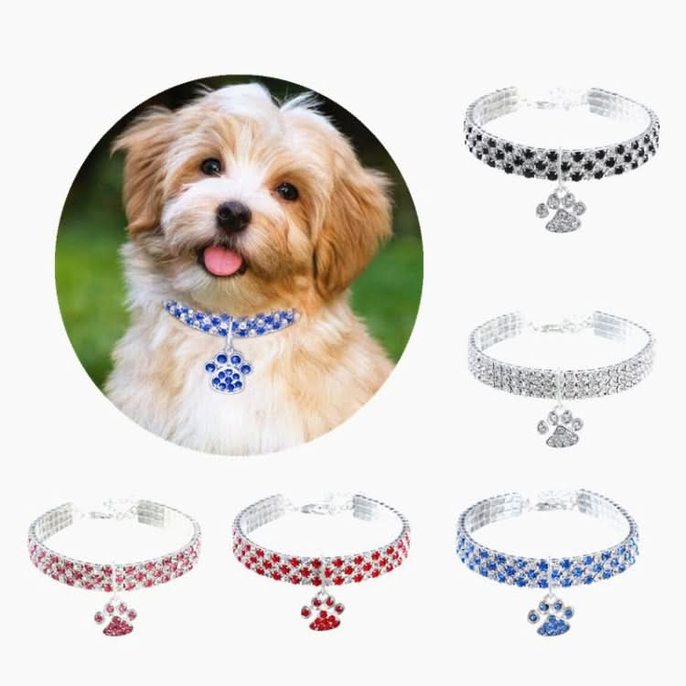 Pet Collar Diamond Elastic Cat And Dog Necklace Jewelry - Reluova