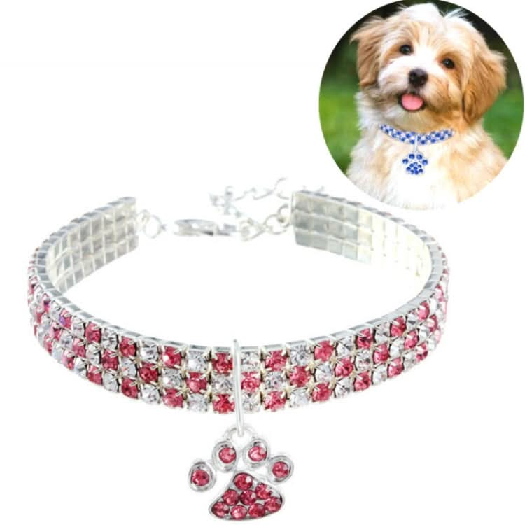 Pet Collar Diamond Elastic Cat And Dog Necklace Jewelry - Reluova