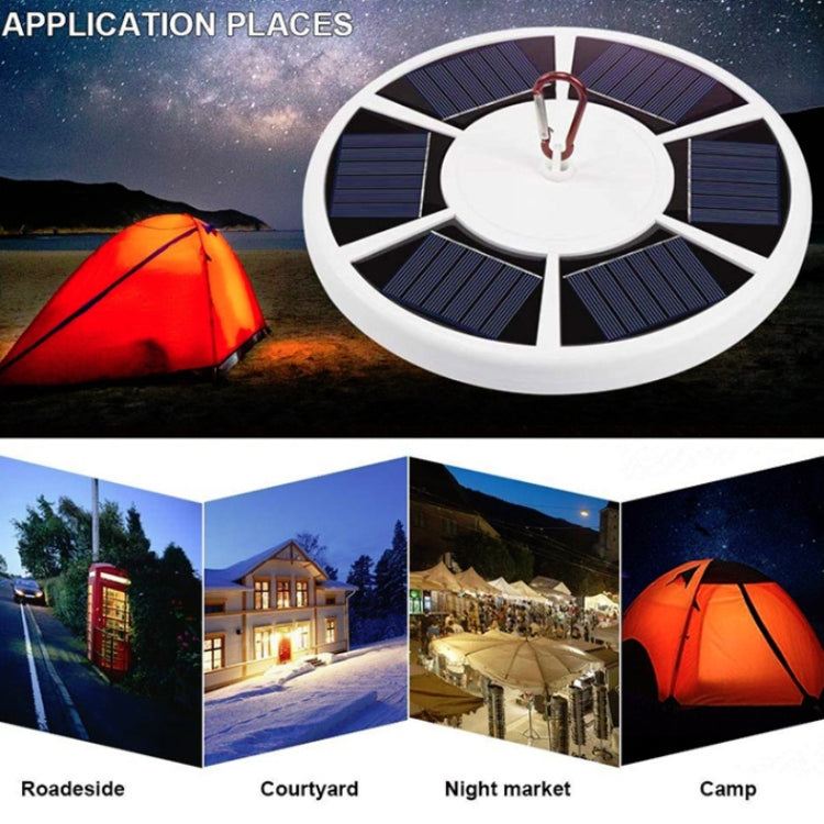 Solar Flagpole Light LED Outdoor Courtyard Camping Tent Light