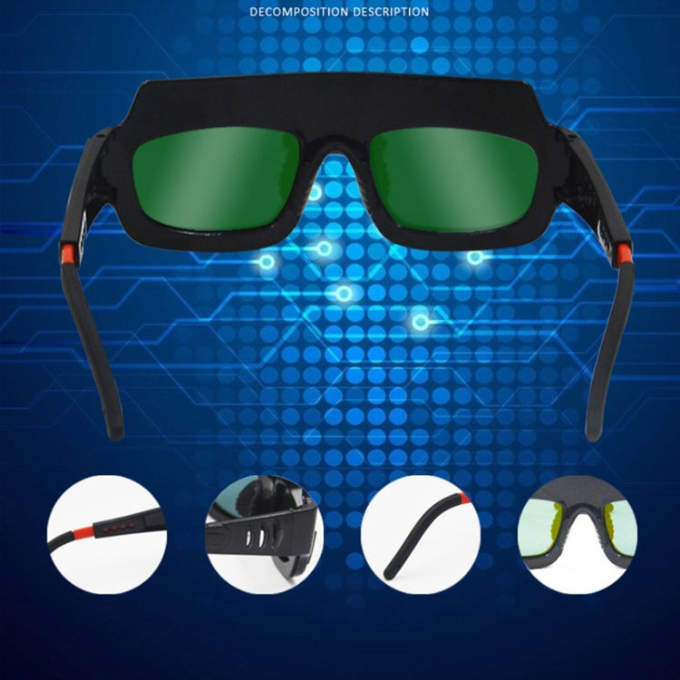 Welding Anti-Ultraviolet And Anti-Glare Auto-Dimming Welding Goggles