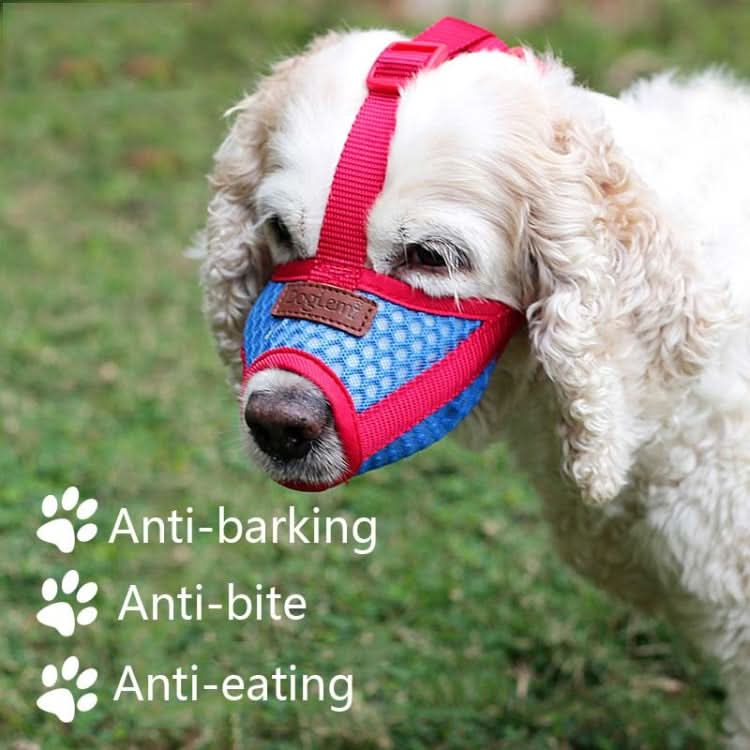 Doglemi Dog Muzzle Pet Supplies Breathable Bark Stopper Muzzle Dog Mouth Cover - Reluova