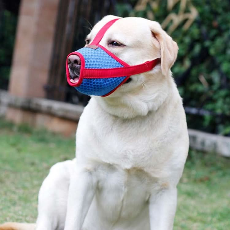 Doglemi Dog Muzzle Pet Supplies Breathable Bark Stopper Muzzle Dog Mouth Cover - Reluova