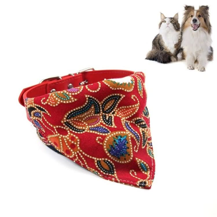 Cotton Pet Bib Cat Headband Dog Saliva Towel - Reluova