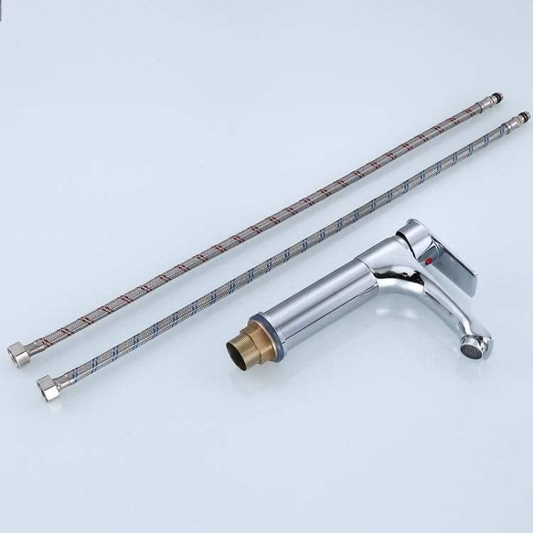 All Copper Hot Cold Water Faucet Bathroom Lift Faucet - Reluova