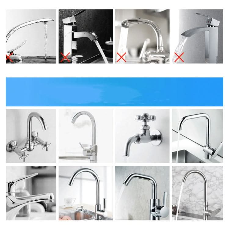 Zoosen Electric Hot Water Faucet Connection Type Instant Hot Water Faucet CN Plug, Style:White + Leak Protection - Reluova