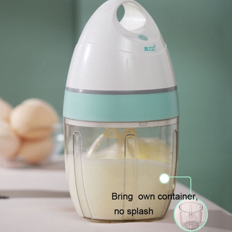 MEIZHIKOU Electric Whisk Household USB Small Baking Automatic Whisk Whipping Cream Cake Mixer - Reluova