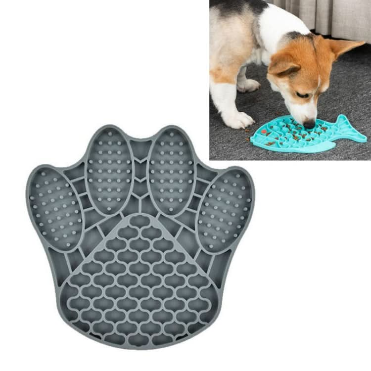 Pet Cats and Dogs Silicone Slow Food Mat Anti-choke Bowl - Reluova