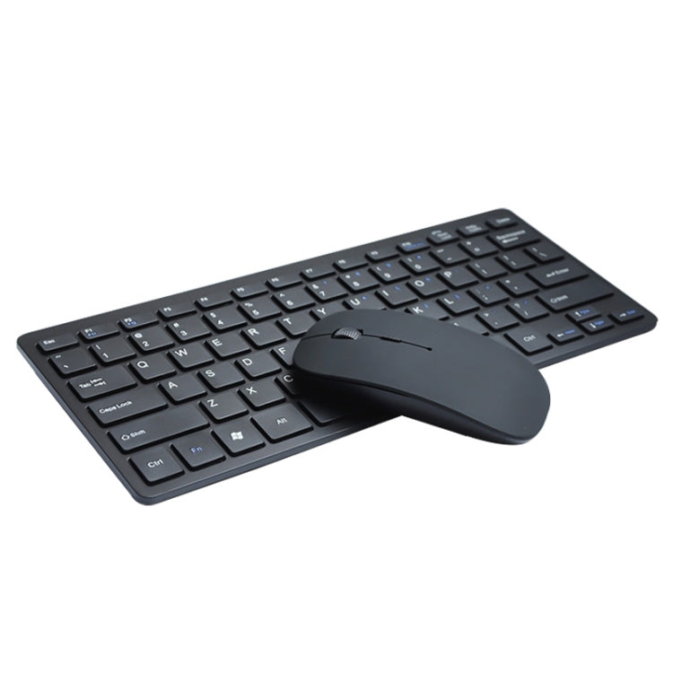 X5 Ultra-Thin Mini Wireless Keyboard + Wireless Mouse Set, Support Win / Android / IOS System