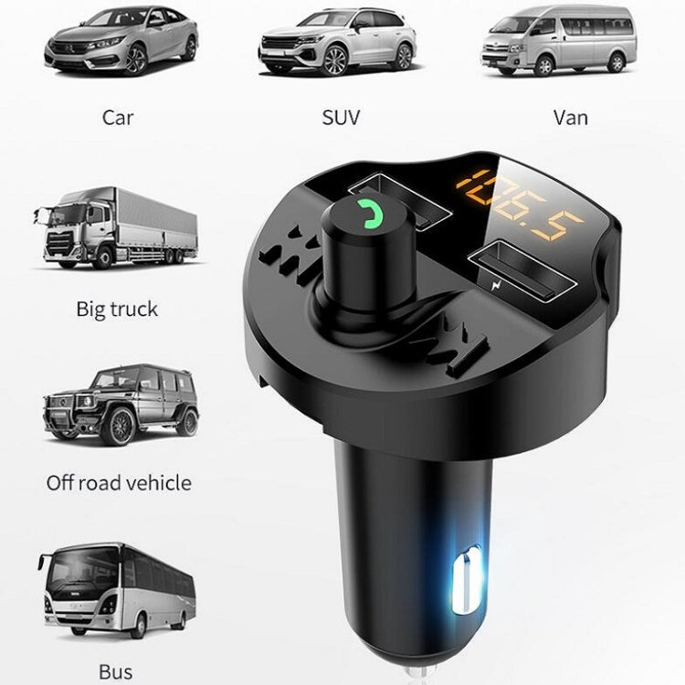 T66 Car Bluetooth Car Charger Cigarette Lighter MP3 Player Hands-Free Car FM Transmitter ÎҵÄÉ̵ê