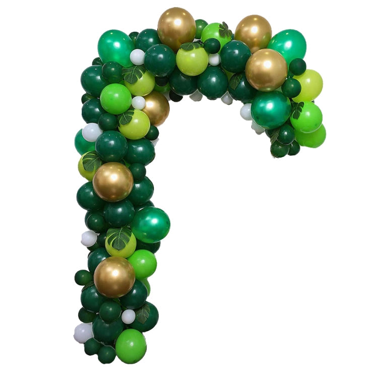 Jungle Theme Party Decoration Balloon Chain Set Teak Blue Dark Green Balloon Party Decoration Props My Store