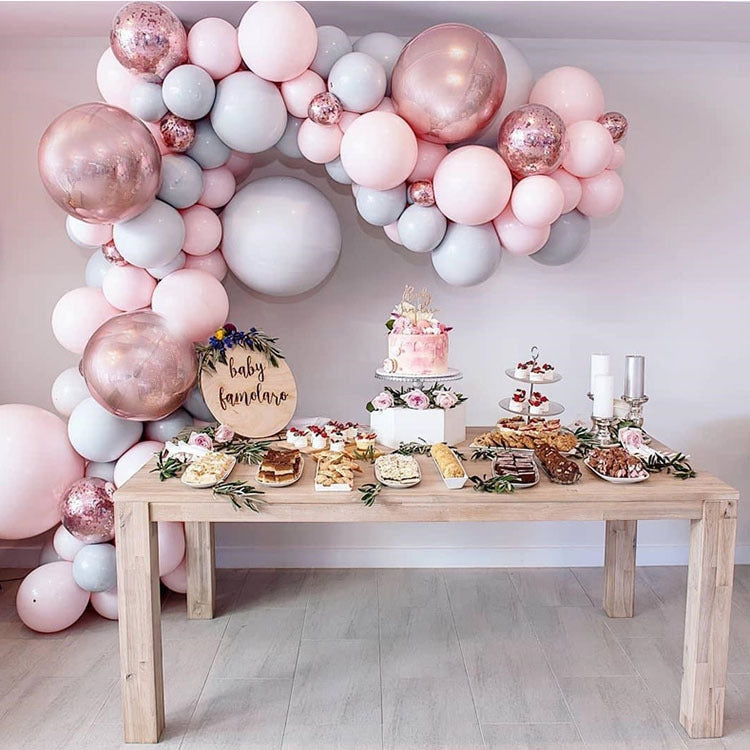 Wedding Balloon Decoration Package Macaron Latex Balloon Set Birthday Wedding Room Wedding Party Decoration