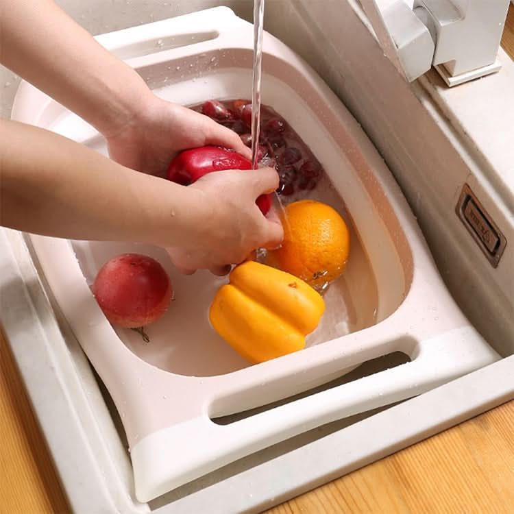 Multifunctional Cutting Board Kitchen Foldable Vegetable Washing Basin - Reluova