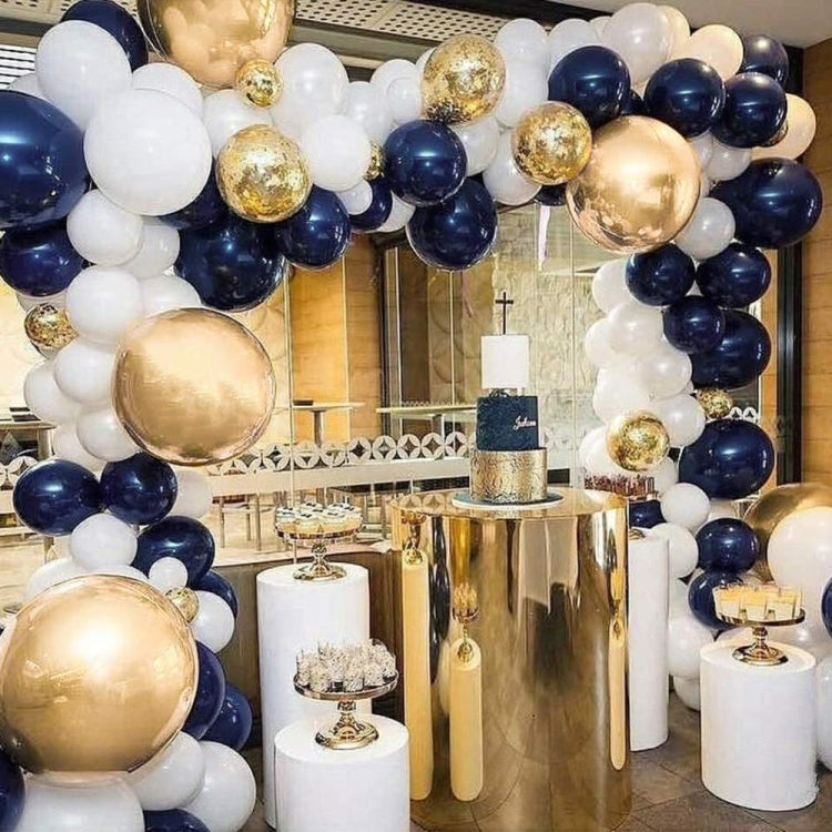 Night Blue Balloon Chain Ink Blue Series Balloon Decoration Set Birthday Party Decoration My Store