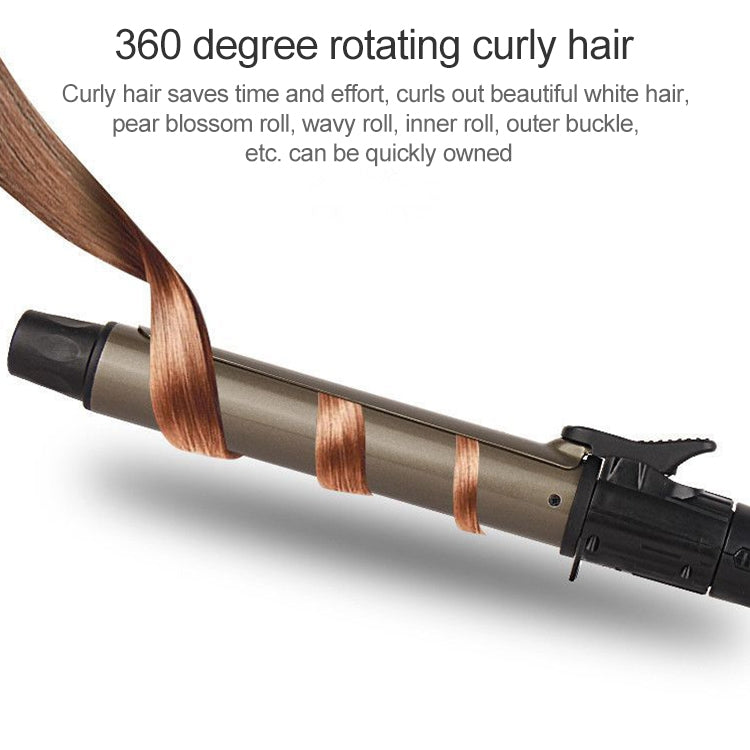 Nano Titanium Hair Curler with LED Digital Temperature Display Reluova