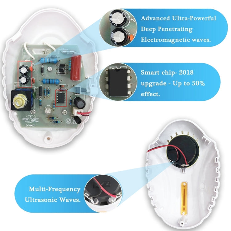 DC-9014 Household Multifunctional Ultrasonic Electronic Mosquito Repellent My Store