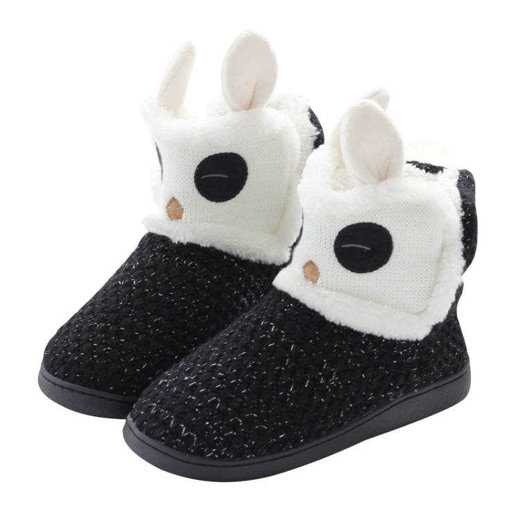 Autumn And Winter Non-Slip Home Cotton Boots Thick Warm Cotton Slippers