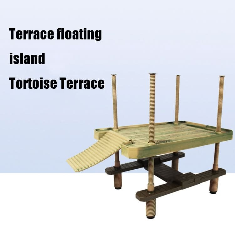 Large Amusement Park Turtle Sunbathing Platform Floating Island Turtle Tank Tandscape - Reluova