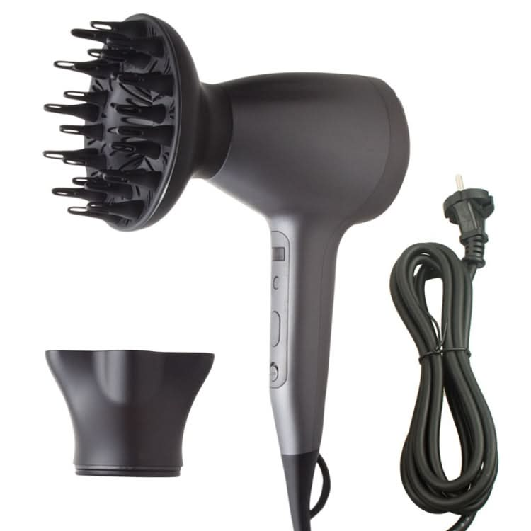 Lescolton 9809 Household Smart High-power Cold Hot Wind Leafless Negative Ion Hair Dryer with Hair Comb