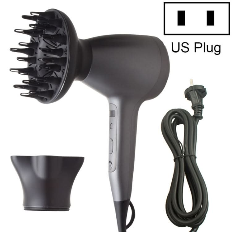 Lescolton 9809 Household Smart High-power Cold Hot Wind Leafless Negative Ion Hair Dryer with Hair Comb