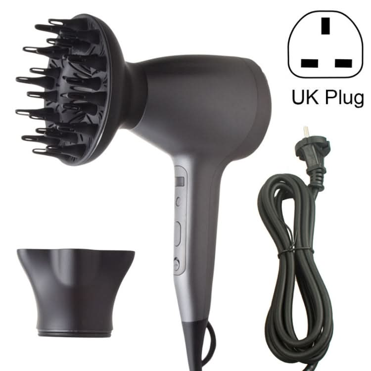 Lescolton 9809 Household Smart High-power Cold Hot Wind Leafless Negative Ion Hair Dryer with Hair Comb