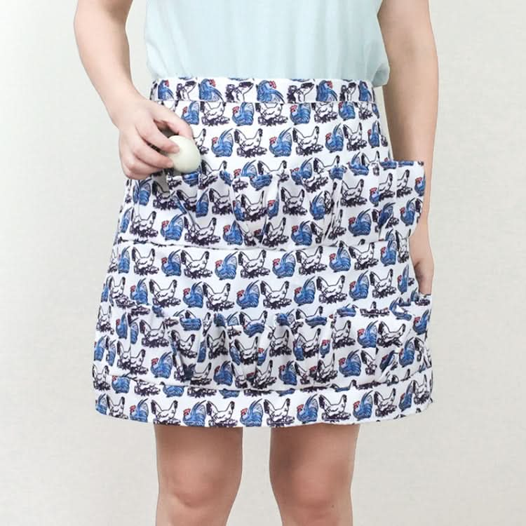 Egg Collection Skirt Multi-Pocket Egg Apron - Reluova