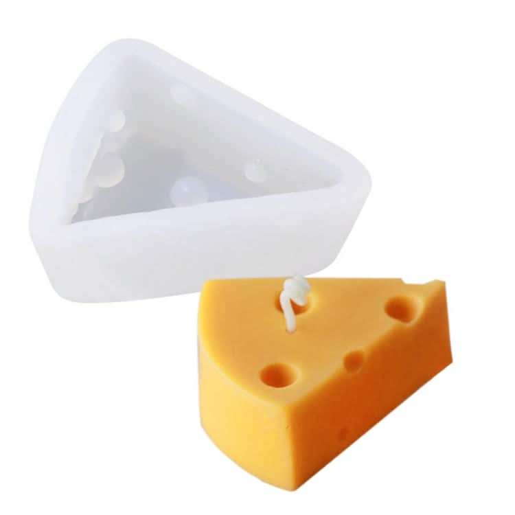 DIY Brushed Cheese Cake Handmade Soap Scented Candle Silicone Mold - Reluova