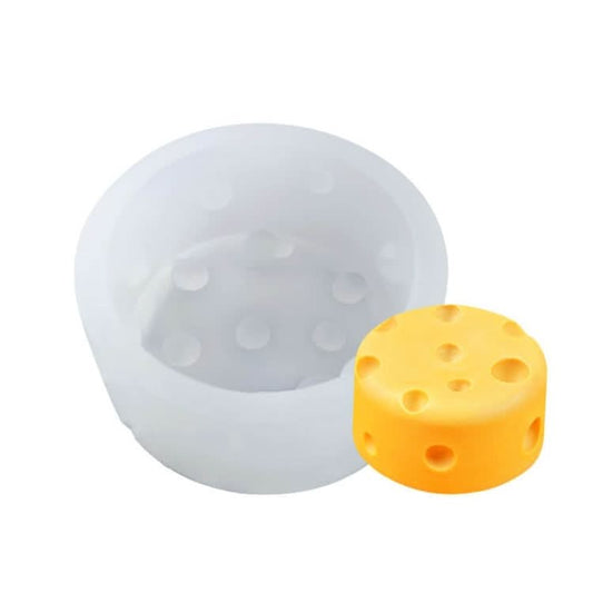 DIY Brushed Cheese Cake Handmade Soap Scented Candle Silicone Mold - Reluova