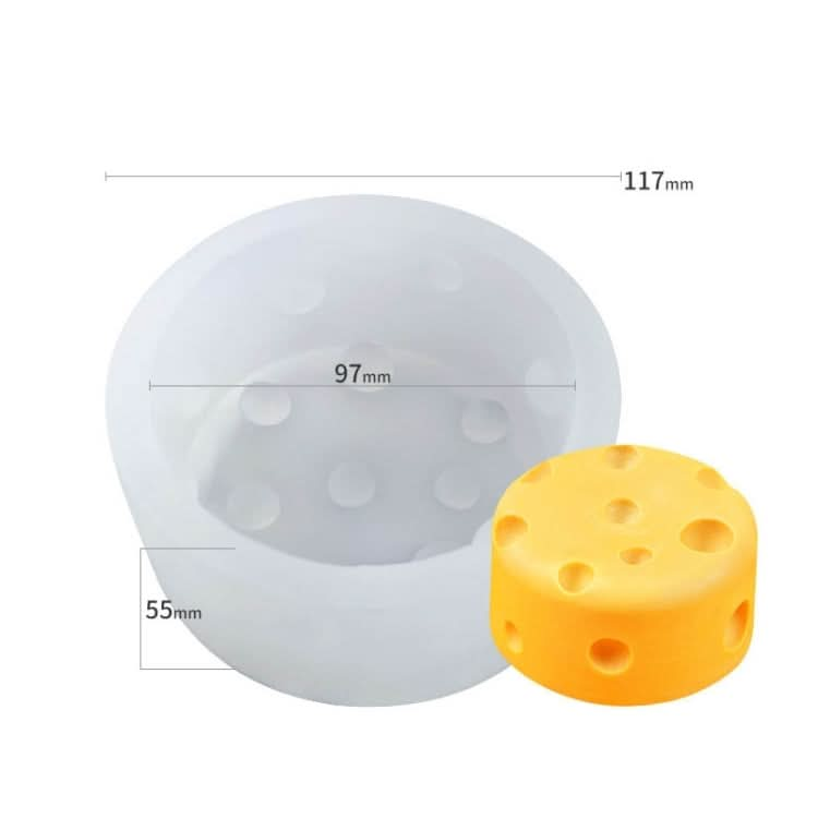 DIY Brushed Cheese Cake Handmade Soap Scented Candle Silicone Mold - Reluova