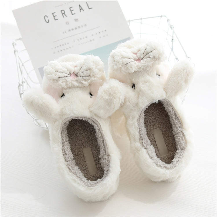 Autumn And Winter Indoor Cartoon Warm Cotton Slippers