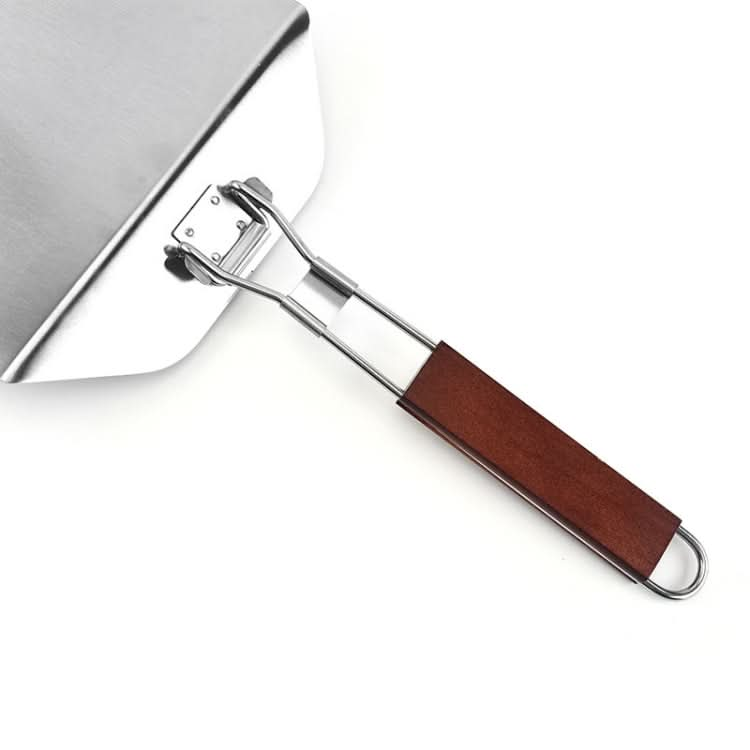 Stainless Steel Folding Pizza Spatula Square Cake Transfer Spatula Baking Tools - Reluova