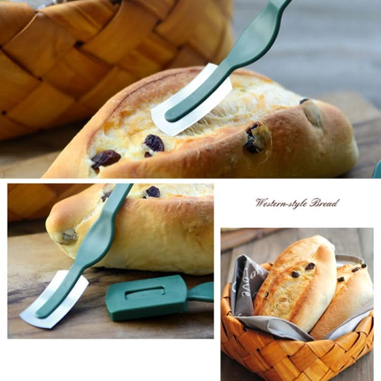 5 PCS Curved Bread Cutter Scraper French Stick European Bread Cutter Scaling Knife-Reluova