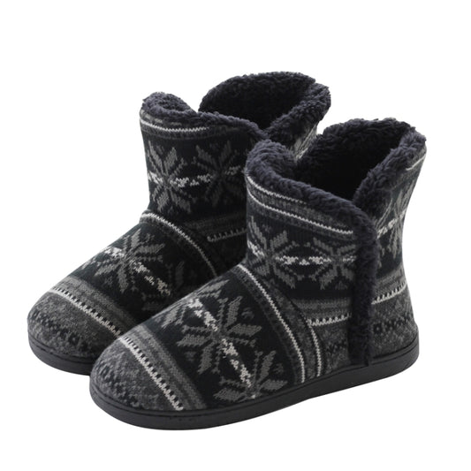 Winter Cashmere Home Boots Thick-Soled Cotton Slippers