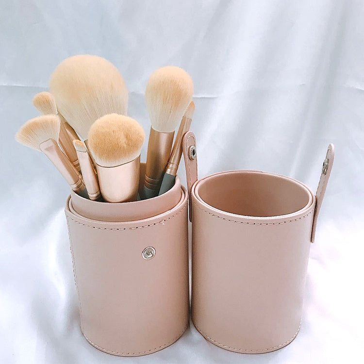 10 PCS / Set Makeup Brush Corn Silk Fiber Hair Loose Powder Brush Face And Eye Makeup Brush