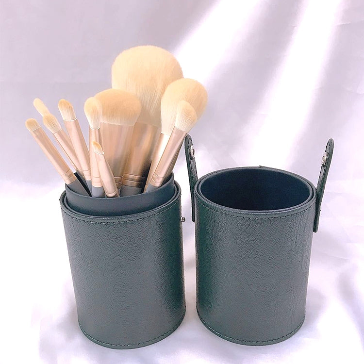 10 PCS / Set Makeup Brush Corn Silk Fiber Hair Loose Powder Brush Face And Eye Makeup Brush