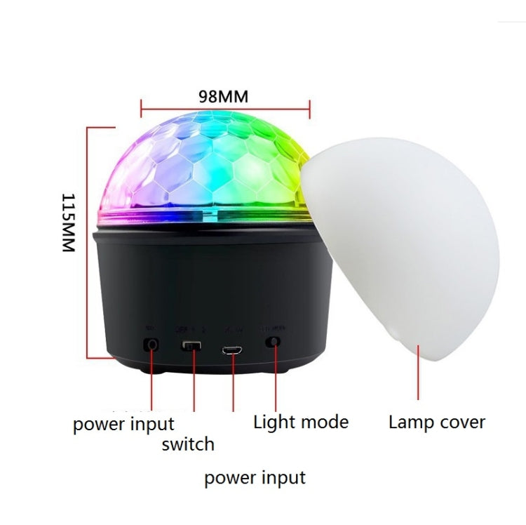 Dreamy Rotating Night Light Romantic LED Colorful Speaker Light My Store