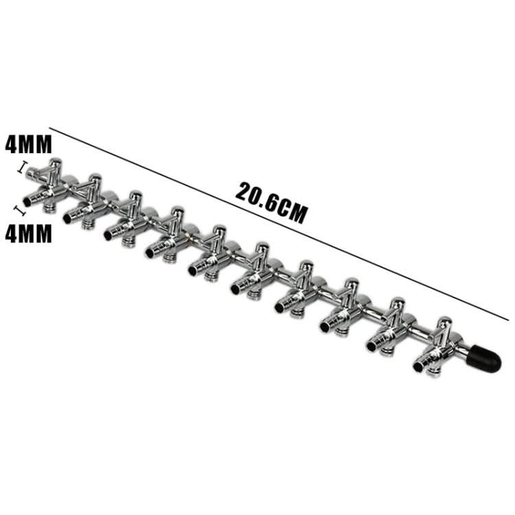 Fish Tank Oxygen Pipe Stainless Steel Distributor Oxygen Regulating Valve - Reluova