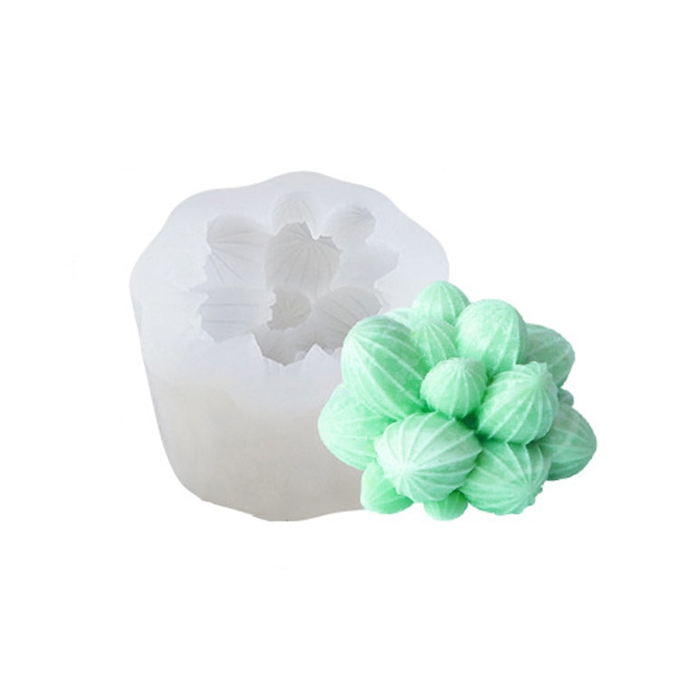 Fleshy Three-Dimensional Candle Silicone Mold DIY Handmade Soap Aromatherapy Epoxy Mold My Store