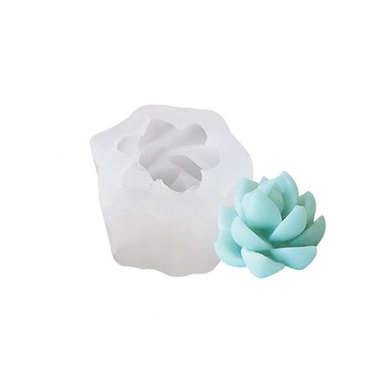 Fleshy Three-Dimensional Candle Silicone Mold DIY Handmade Soap Aromatherapy Epoxy Mold My Store