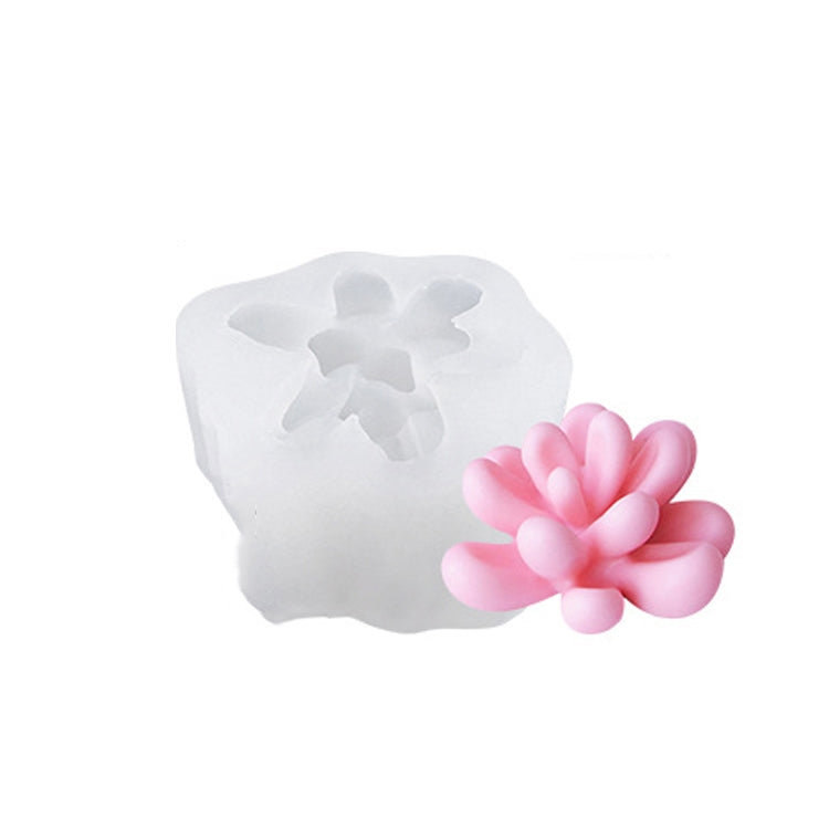 Fleshy Three-Dimensional Candle Silicone Mold DIY Handmade Soap Aromatherapy Epoxy Mold My Store