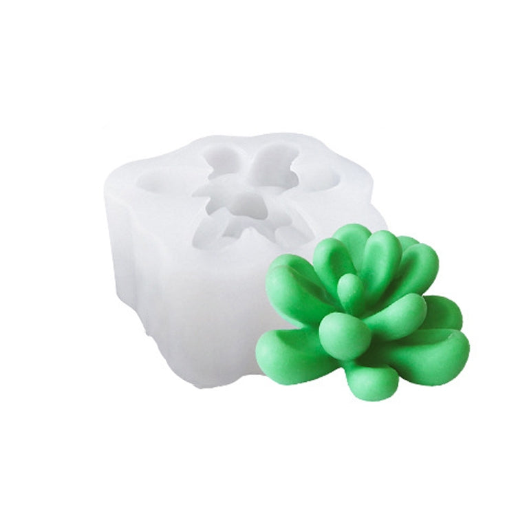 Fleshy Three-Dimensional Candle Silicone Mold DIY Handmade Soap Aromatherapy Epoxy Mold My Store