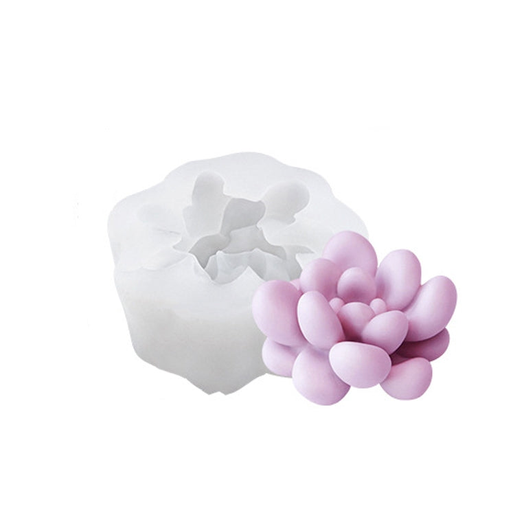 Fleshy Three-Dimensional Candle Silicone Mold DIY Handmade Soap Aromatherapy Epoxy Mold My Store