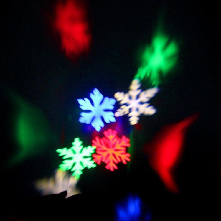 MGY-072 4W Outdoor Waterproof LED Snowflake Projection Light Christmas Effect Stage Lighting My Store