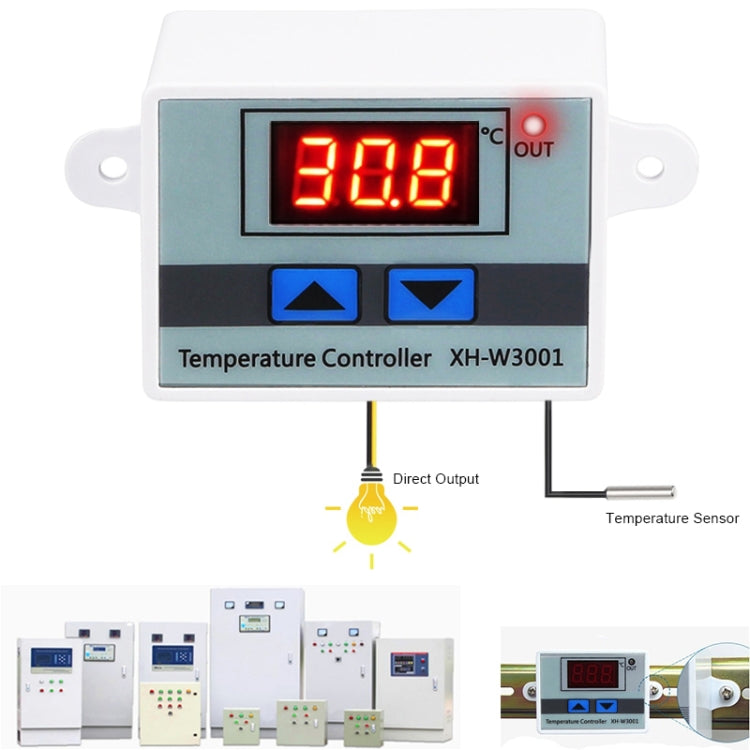 XH-W3001 Digital LED Temperature Controller Arduino Cooling Heating Switch Thermostat NTC Sensor