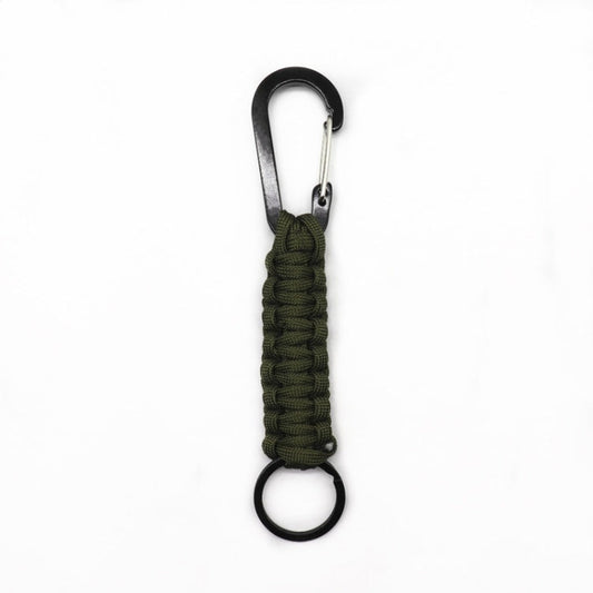 Outdoor Multifunctional Nylon Umbrella Rope Carabiner Key Chain