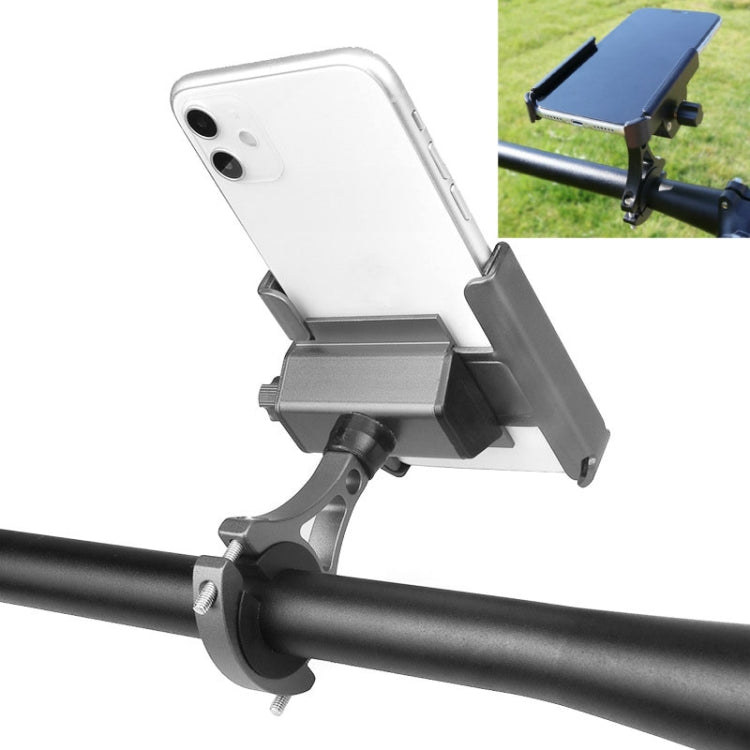 CYCLINGBOX Aluminum Alloy Mobile Phone Holder Bicycle Riding Takeaway Rotatable Metal Mobile Phone Bracket Reluova