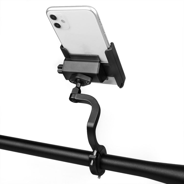 CYCLINGBOX Aluminum Alloy Mobile Phone Holder Bicycle Riding Takeaway Rotatable Metal Mobile Phone Bracket Reluova