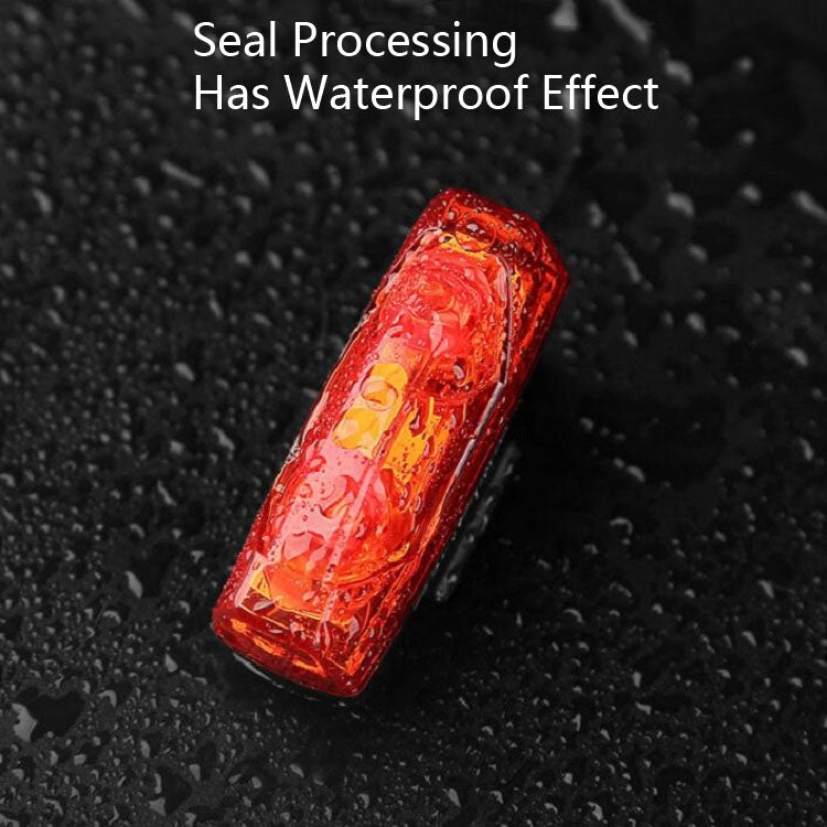 Magnetic Induction Taillight Bicycle Self-Generation Induction Taillight Waterproof Night Riding Safety Warning Light Reluova