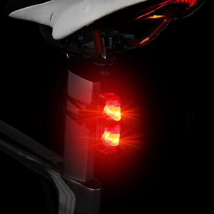 Magnetic Induction Taillight Bicycle Self-Generation Induction Taillight Waterproof Night Riding Safety Warning Light Reluova